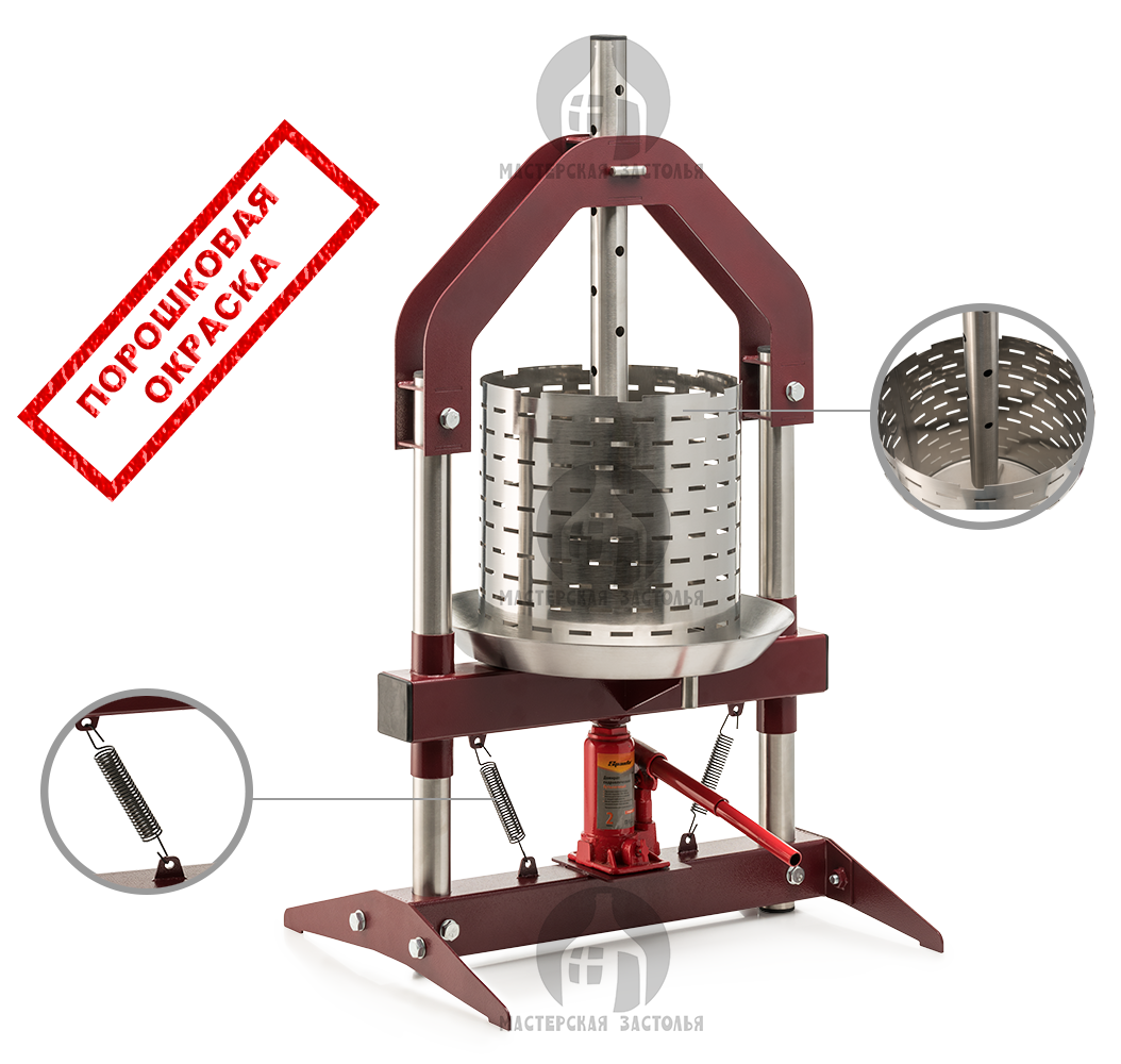 Пресс для сока домкратный своими руками чертежи и размеры