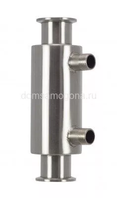 Дефлегматор рубашечный 1,5 дюйма, 200мм, сгон 1/2