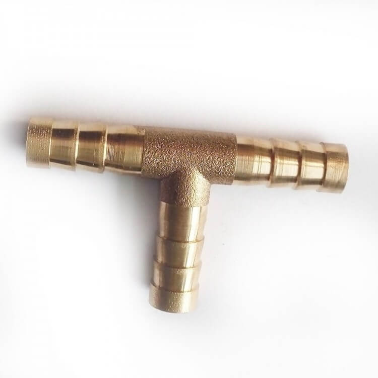 Т-образный тройник латунный для шлангов 8мм. купить в Москве в интернет ...
