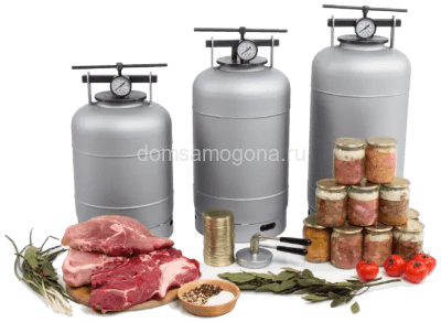 Автоклав Белорусский 18 литров (с термометром)